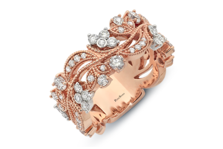 A stunning nature-inspired Peter Storm ring, available at Michael Agnello Jewelers.